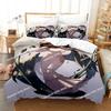 Fashion OVERLORD Bedding Set Single Twin Full Queen King Size Bed Set Adult Kid Bedroom Duvet cover Sets 3D Print Skeleton Anime