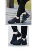 Men's Lightweight White Dance Shoes - Soft Sole Jazz & Square Dance Sneakers for All Seasons