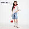BARRY BANNY Girls' Summer Casual Short-Sleeve T-Shirt