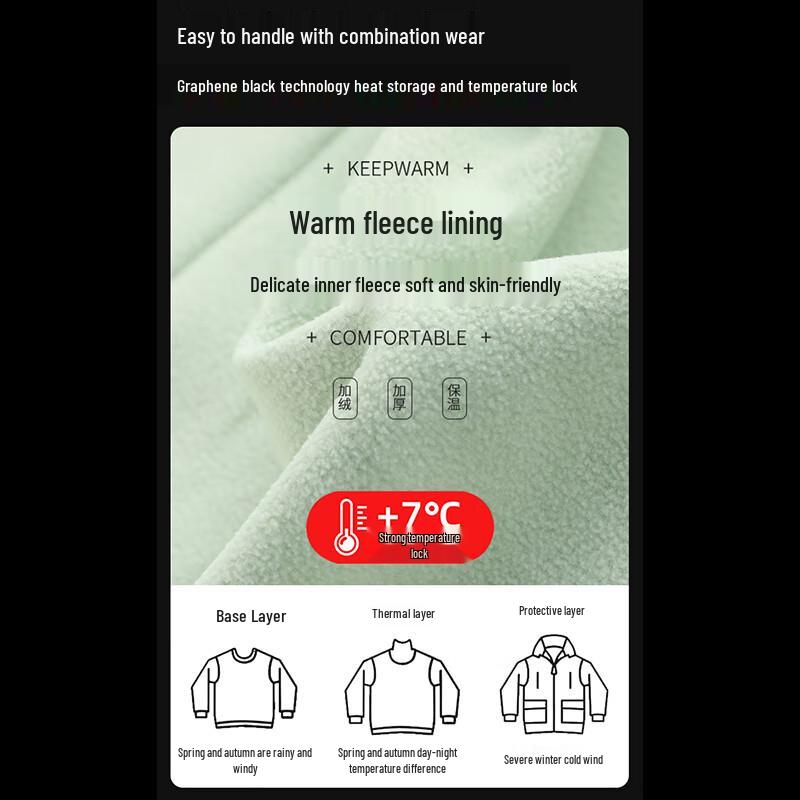 Huili Men's 3-in-1 Outdoor Waterproof Jacket