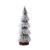 Mini Christmas Tree Ornaments Snow Pine Tree Christmas Decorations for Home Desktop Xmas Navidad New Year Gift DIY Crafts