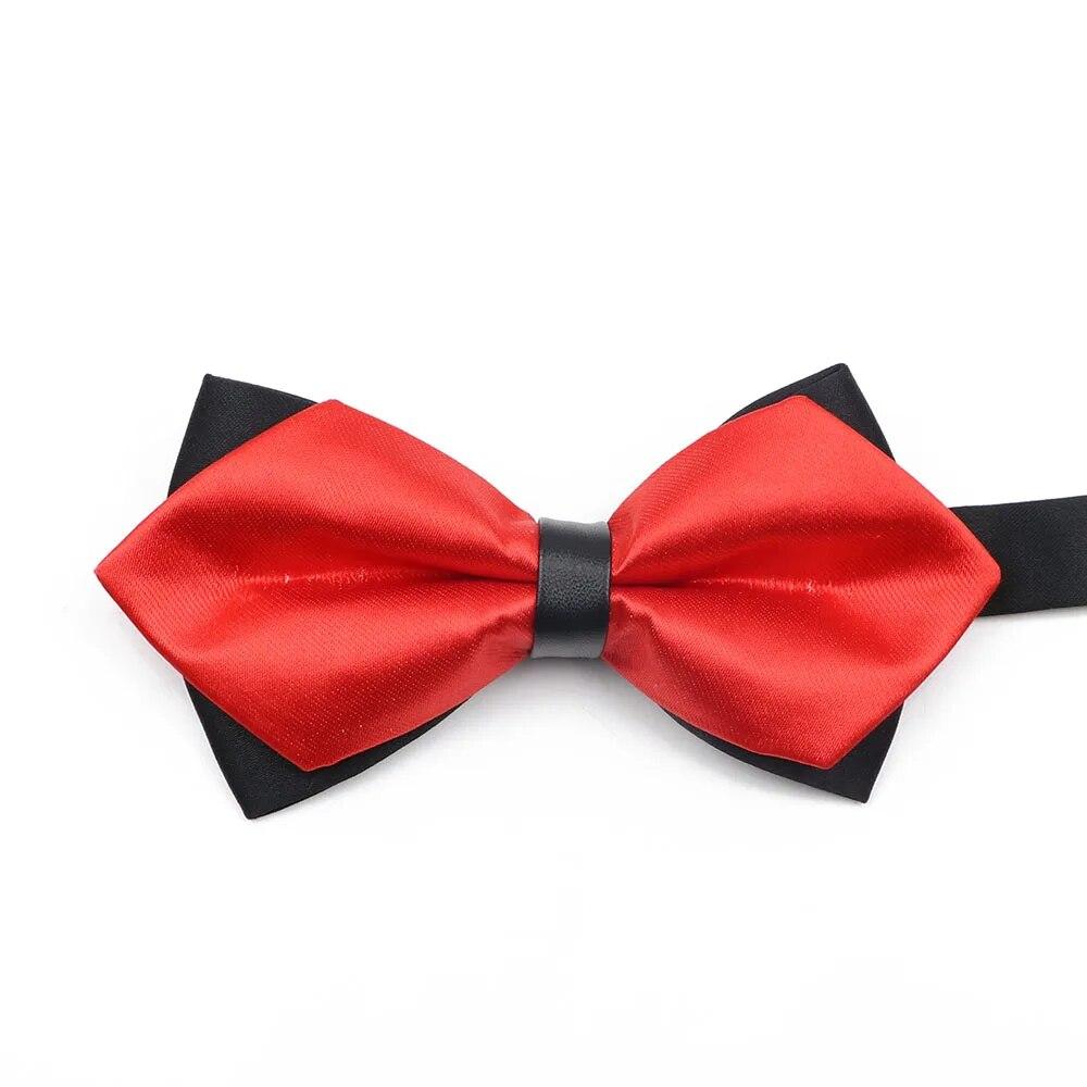 Men Bow Ties Groom Wedding Fashion Adjustable Tuxedo Bowtie Business Colorful Neckties