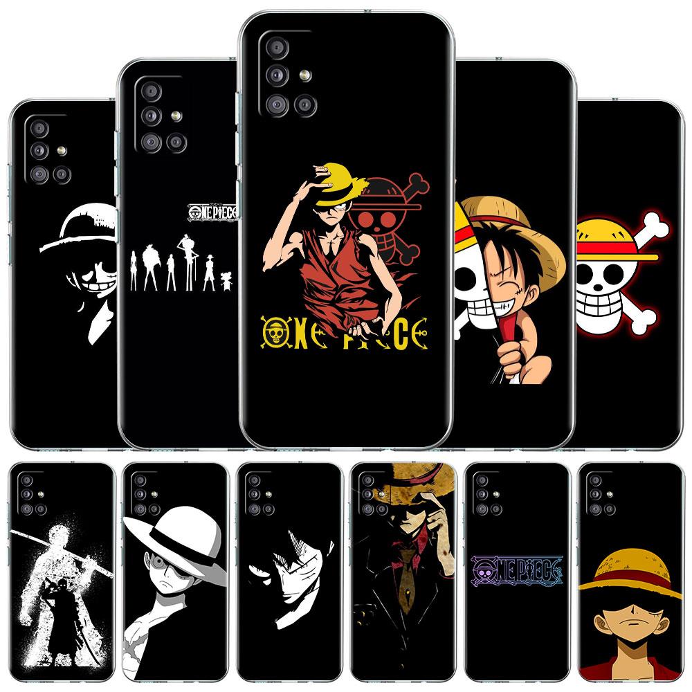 

Anime Black Clear Case For Samsung Galaxy A52 A12 A51 A32 A21s A71 A32 A22 50 A70 A31 A72 5G Phone Cover