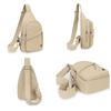 Large Capacity Crossbody Bag Spacious Waterproof Shoulder Bag Adjustable Straps Nylon Material Messenger Bag Casual Design