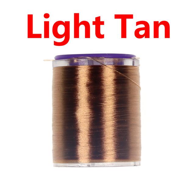 

75D тонкая высокопрочная нить для завязывания мух со стандартной шпулькой, вощеная вощеная нить для завязывания мух нимфы, сухих и влажных мух