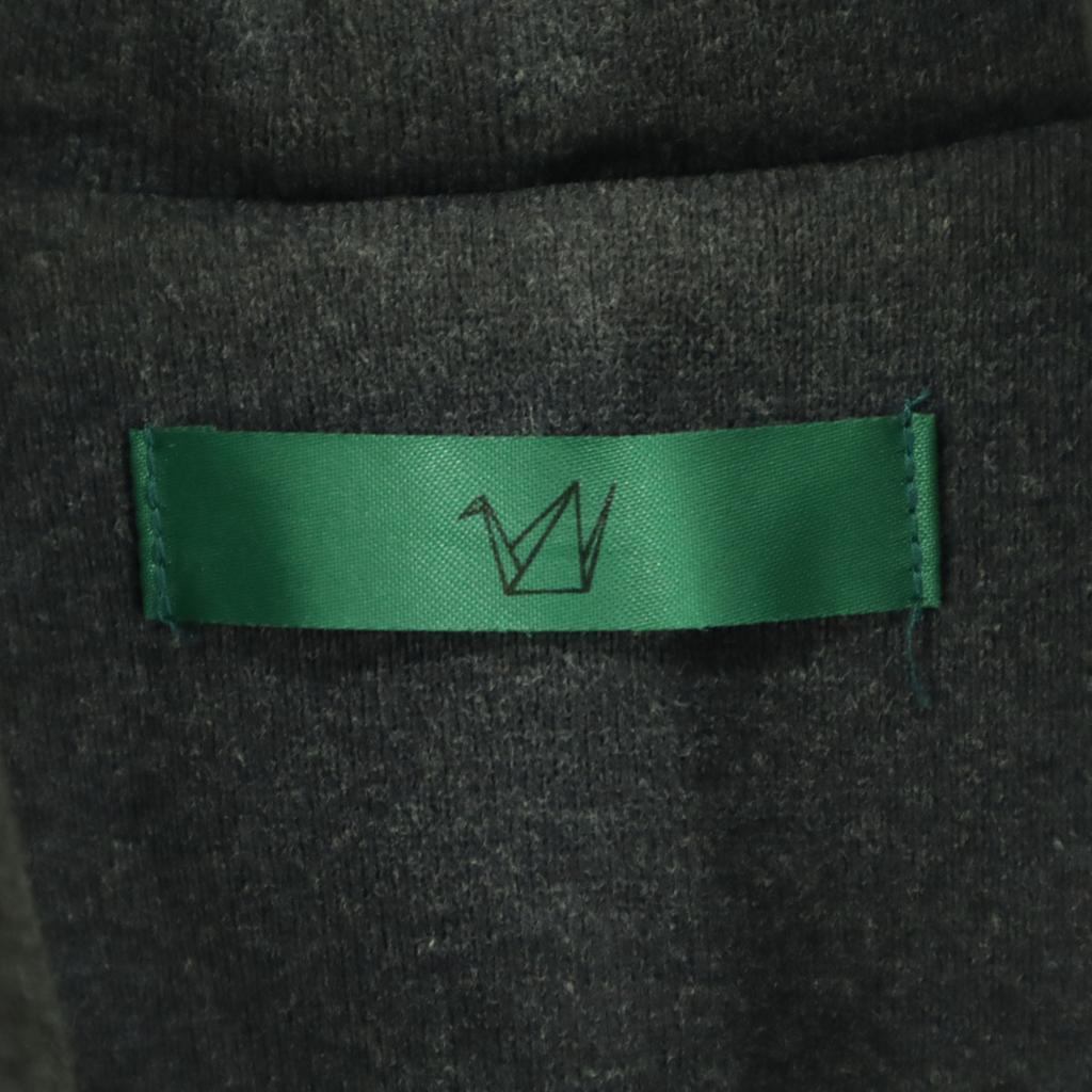 ohta Hooded, covered buttons coat L gray Men's Used