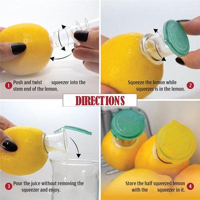 A25F-Mini Portable à Bouchon à Vis Citron Pour Extracteur de Jus Presse-Agrumes Compact Amélioré avec Couvercle