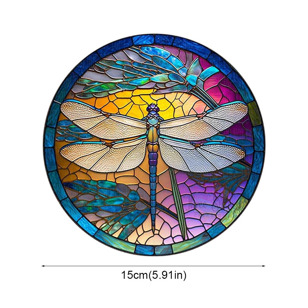 

Стрекоза Декор Гостиная Статуя Акриловая Пластина Имитация Стекла Наружное Окно