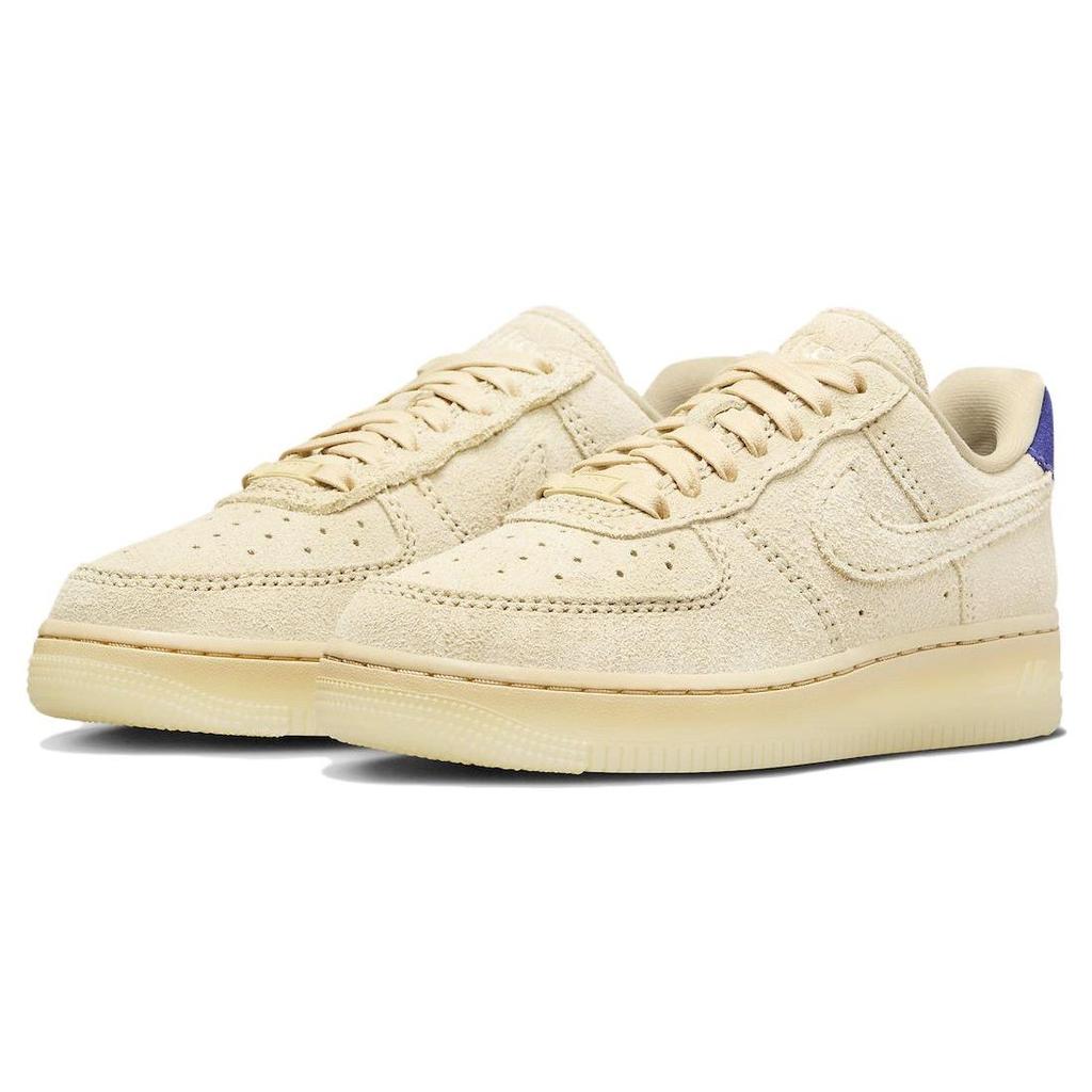 Nike Air Force 1 Low 07 LX Grain Women Sneakers Tan Deep-Royal-Blue Polar FN7202-224