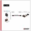 LINDY BLACK LINE USB Gen 2x2 Cable 0.5m 3.2 Type-C (Model Number 36905)