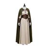 Pelerină Medievală din In Halloween Vrăjitor Hobbit Mag Elfic Pelerină Cosplay Renascentist Robă Lungă