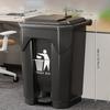 Dustbin with Step Feature Garbage Bin for Home Toilet Area