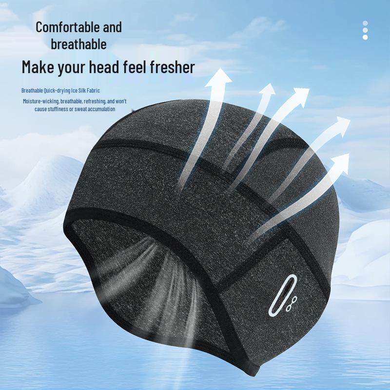 Men's Summer Quick-Dry Ice Silk Cycling Cap - Sun Protection for Fishing, Mountaineering, and More