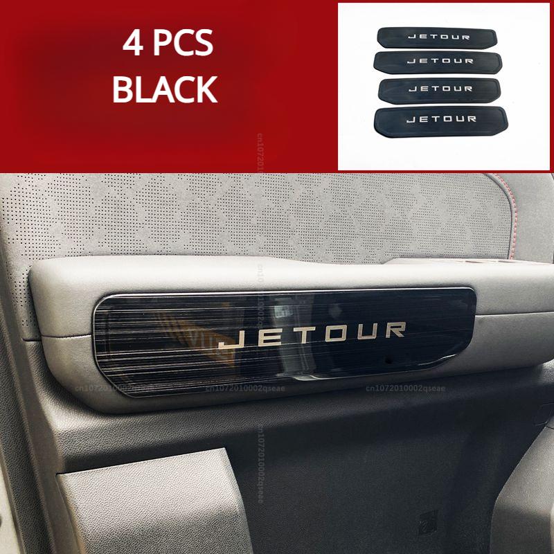 Chery Jetour Traveller T2 2023 2024 Modifikasyon Aksesuarları İçin Yeni Araba Paslanmaz Çelik Kapı Kolu Paneli Dekoratif Kapak