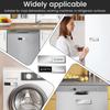 2 Pcs Dishwasher Magnet Clean Dirty Sign Acrylic Magnet Clean Dirty Signboard Dishwasher Label Notice for Home Hotel and Kitchen