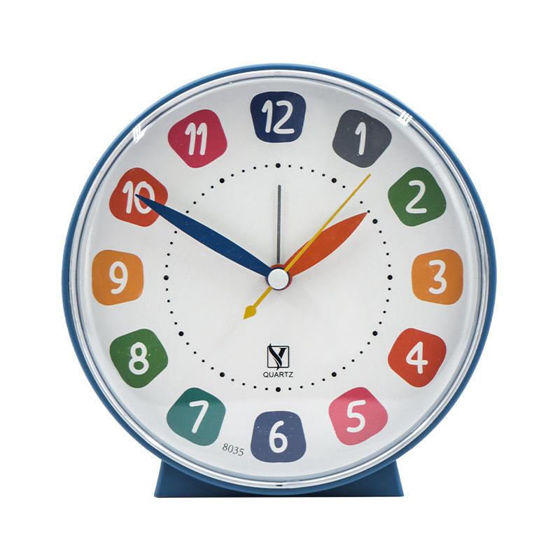 

Большие Простые Часы Студенческий Будильник для Пробуждения Домашние Часы для Пожилых Модные Крупный Шрифт Четкие Прикроватные Бесшумные Часы