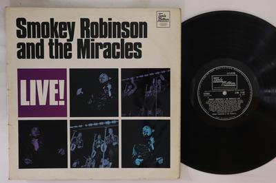 LP Record SMOKEY ROBINSON MIRACLES  Live STML11107 TAMLA MOTOWN 1969 UK SoulFunk Used