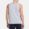 Under Armour UA Sportstyle Logo Print Sleeveless Hoodie Vest Men Tops Gray 1382883-035