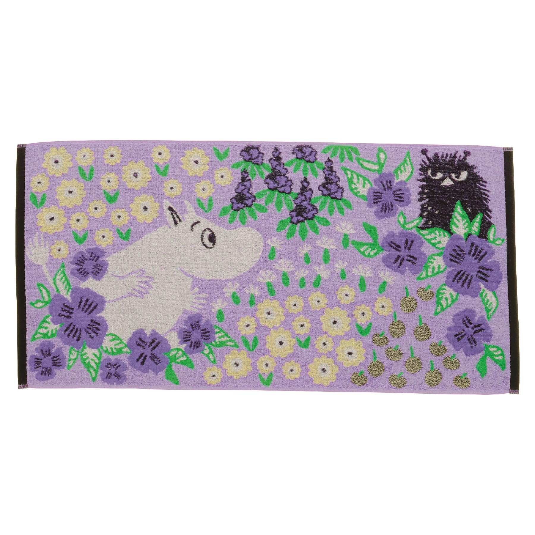 

Marushin Mini Bath Towel MOOMIN Purple Lavender 50 x 100 cm 1405038700 Approx.