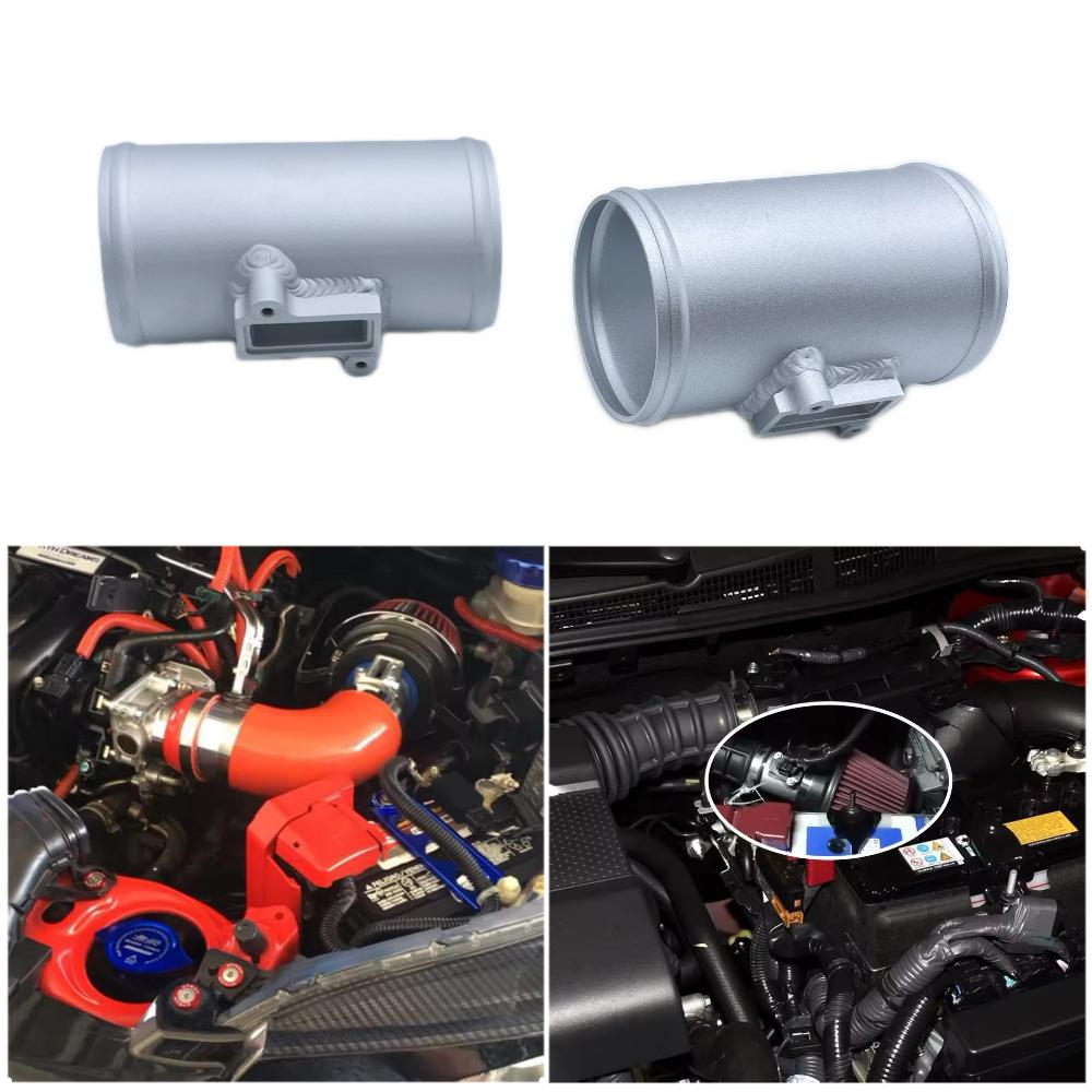 76mm /63mm Air Flow Sensor Adapter Intake Meter Mount Base Air Flow Adapter for Nissan For Honda For Ford 3inch /2.5inch MAF Mass Air Flow 3