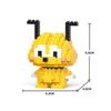Cartoon Building Blocks, Animal Dolls, Educational Assembling Toys, Ornaments, Small Particles, Children's Birthday Gifts