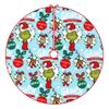 Christmas Tree Crafts Decoration Bottom Tree Skirt Tree Circumference Cartoon Print