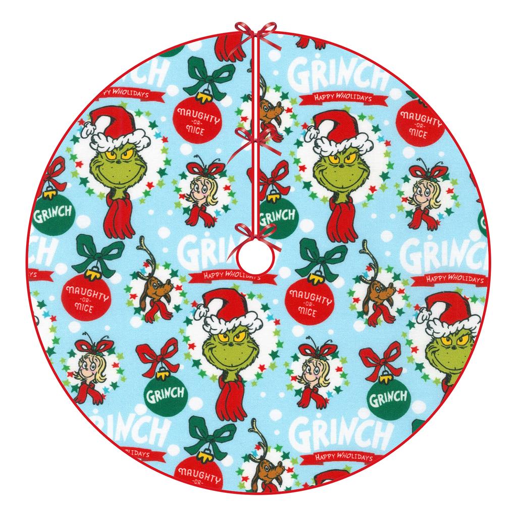 Christmas Tree Crafts Decoration Bottom Tree Skirt Tree Circumference Cartoon Print