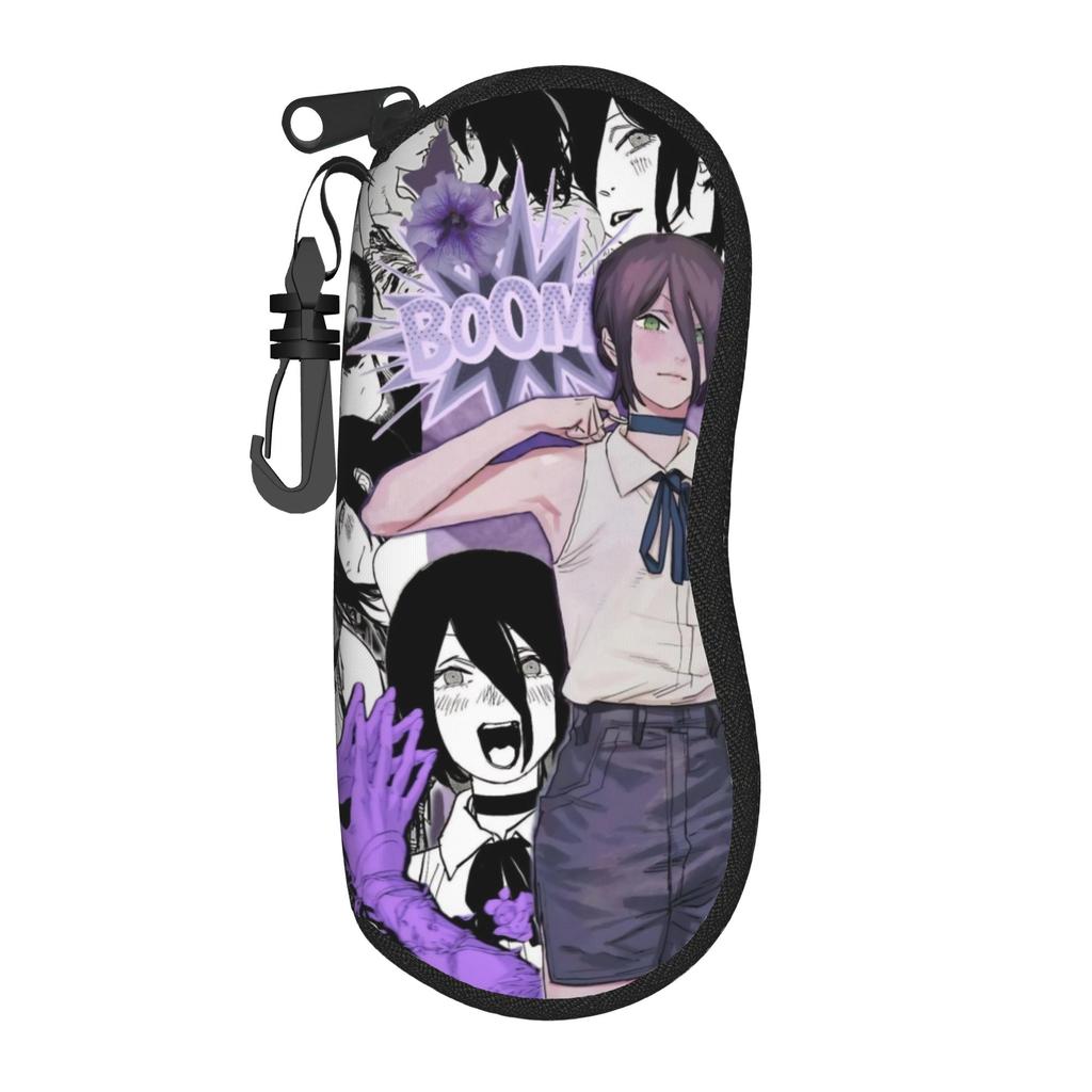 Reze Anime Girl Glasses Case Men Women Convenient Accessories Chainsawmans Sunglasses Storage Box Protector Sunglasses Box