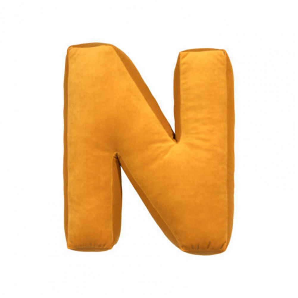 20 Letters Throw Pillow Hand Crafted Children Party Gift Backrest Toys Bedroom Background Decor Photography Prop Baby Shower