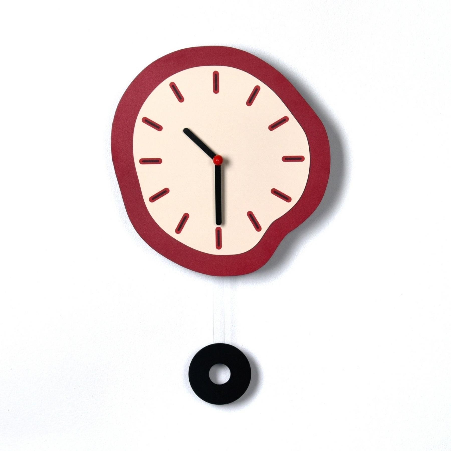 

Creative Mid-century Style High-end Wall Clock Living Room Light Luxury Modern Simple Clock Home Silent Clock Wall Clock SC4-9-B without swing