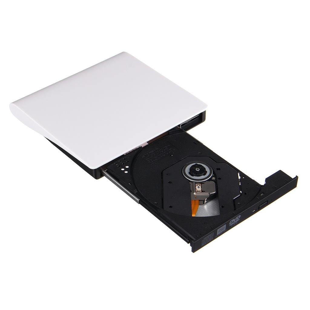 External USB 3.0 Type-C High Speed DL DVD RW Burner CD Writer Slim Portable Optical Drive 138x135x19MM