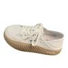 Women's Casual Little White Shoes 2024 Spring Summer New Style Fashion Thick Soled Versatile Comfort Anti-Slip Sneakers Women
