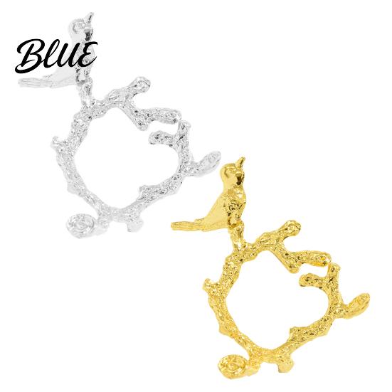 Satin Napkin Ring Ring Vintage Branch & Bird Design with Gold Finish Open-End Holder for Chinese Wedding Table Decor Cloth Linen Dinner Napkins,