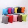 Simple Solid Color Pillowcases Colorful Cushion Cover Candy Color Pillow Case Cover  Car