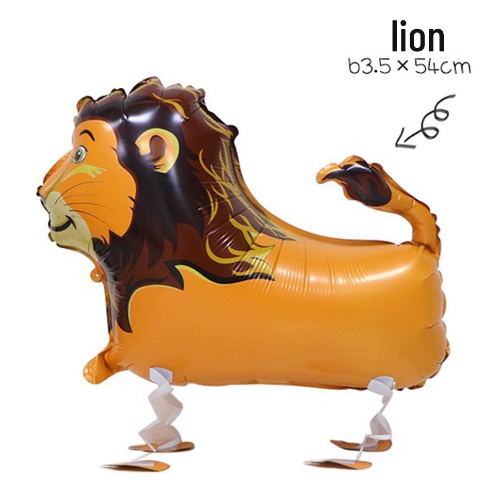 Cartoon Animal Walking Balloons: Duck & Pig for Birthday Decorations or Night Market Promotions