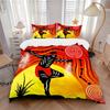 Dance Spirit Print 3Pcs Bedding Setduvet Cover With 2 Bedropillowcase Home Birthday Gift