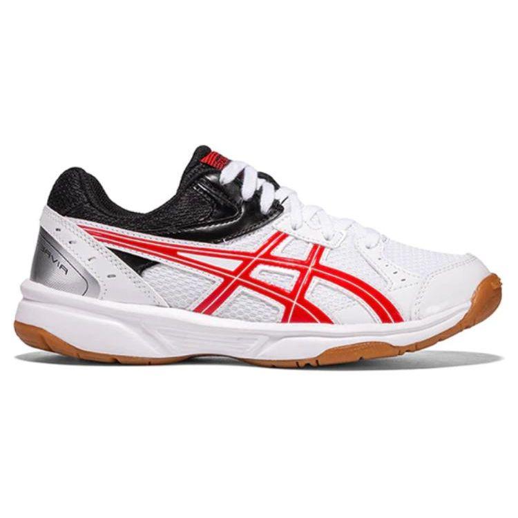 Asics Mesh Low-Top Training Running Shoes Unisex sneaker White Red Black 1053A034-105