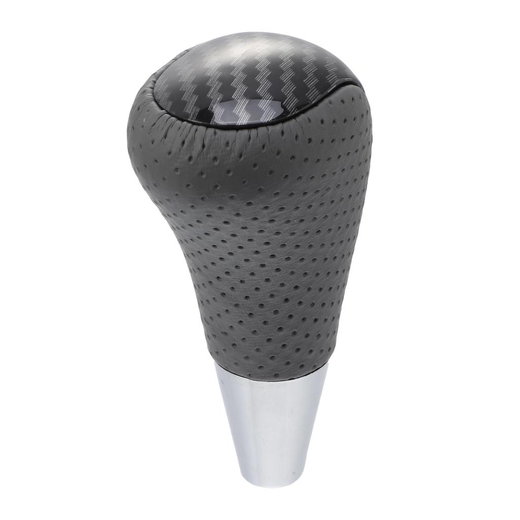 uxcell Car Gear Stick Shift Knob with Carbon Fiber Pattern for Lexus Gray and Black Toyota, RAV4, Corolla, Avalon, Yaris, 4Runner, Sienna, Camry,