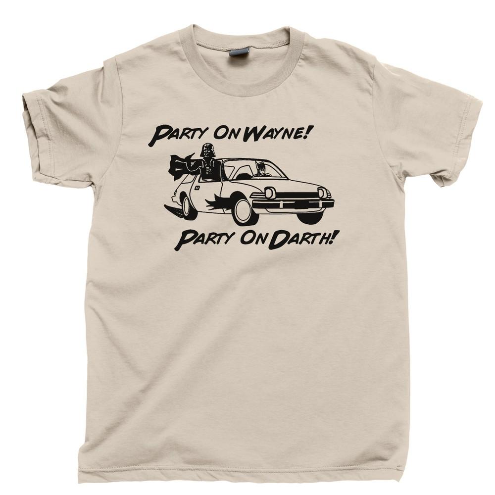 ВЕЧЕРИНКА НА УЭЙНЕ Вечеринка на Дарт Гик Лайф Нерд Лайф Смешной Мем Пародия Футболка Унисекс S