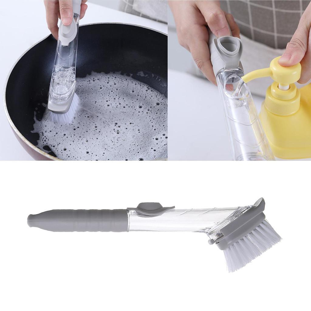 Long Pot Brush Dish Washing Cleaning Pan