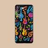 Musical Note Staff Mobile Phone Case for VIVO V60 V50 V40 V30 V29 V27 V25 V23 Pro Lite 5G Colorful Printing Cover Luxury