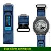 GA2100 Schlaufendesign Canvas-Armband für Casio G-SHOCK 5611 GA-2100 GA-2110 GA-B2100 Herren Outdoor-Sport Nylon-Uhrenarmband Zubehör