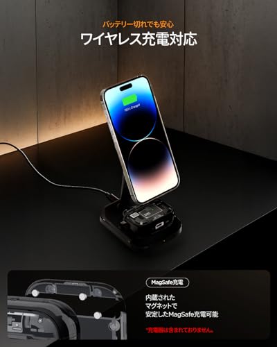 Spigen AirPods Pro 3 Case, Compatible with AirPods Pro 3rd Generation, MagSafe Compatible, Clear, Dual-Layered Design, Shockproof, MagSafe, Wireless C