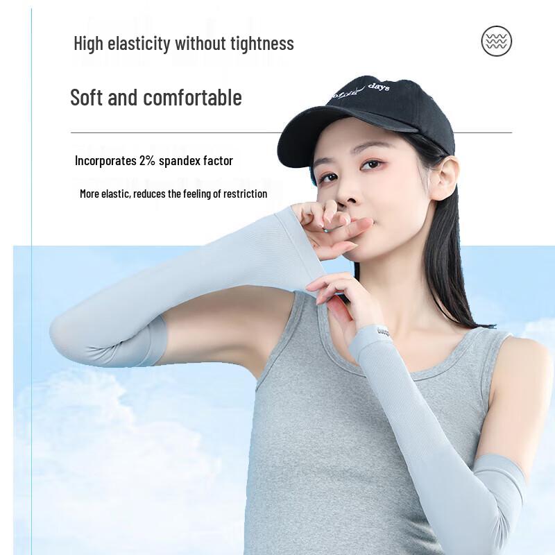 Outdoor Fingerless Sun Protection Ice Sleeves