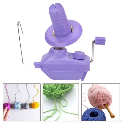 Hand Operated Yarn Winder Convenient Multipurpose Crank Handheld Low Noise with Handle Manual