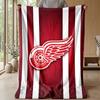 Detroit Red Wings Flanell Fleece Decke Gemütliche Warme Überwurfdecke Für Sofa Bett Reise Ganzjahresgebrauch
