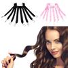 Heatless Curls Headband Adjustable Heatless Hair Curler, Removable Claw Design No Heat Curling Rod Headband Lazy Hair Curler