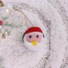 Felt Snowman and Santa DIY Christmas Tree Pendant Decorations