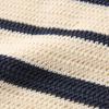 Spring 2026 European & American Style Color Block Stripe Knit Top