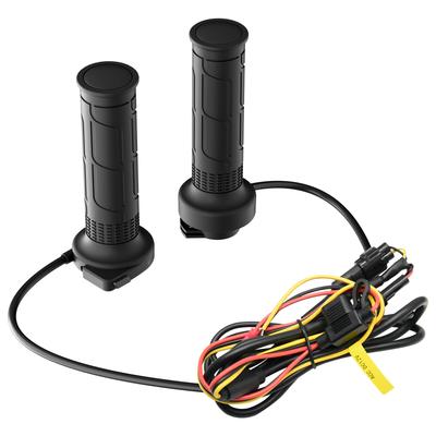 1 Paar 12V 22mm Motorrad Handheizgriffe Universal Handwärmer Temperatur Einstellbar Motorrad Beheizte Handgriffe